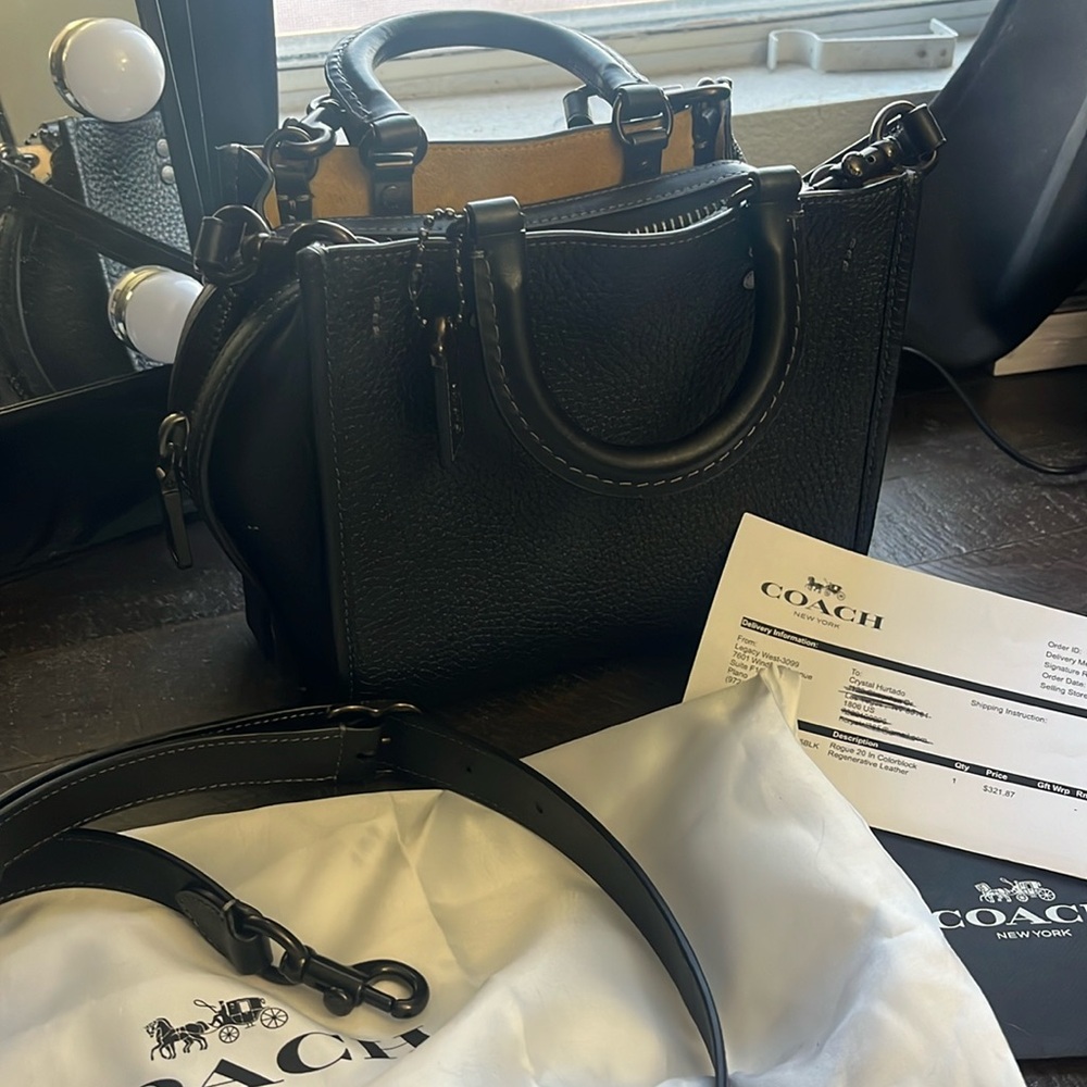 Coach rogue 20 rogue black